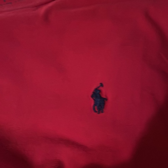 Polo by Ralph Lauren Red T-Shirt with Blue Pony Size XL - Picture 3 of 6